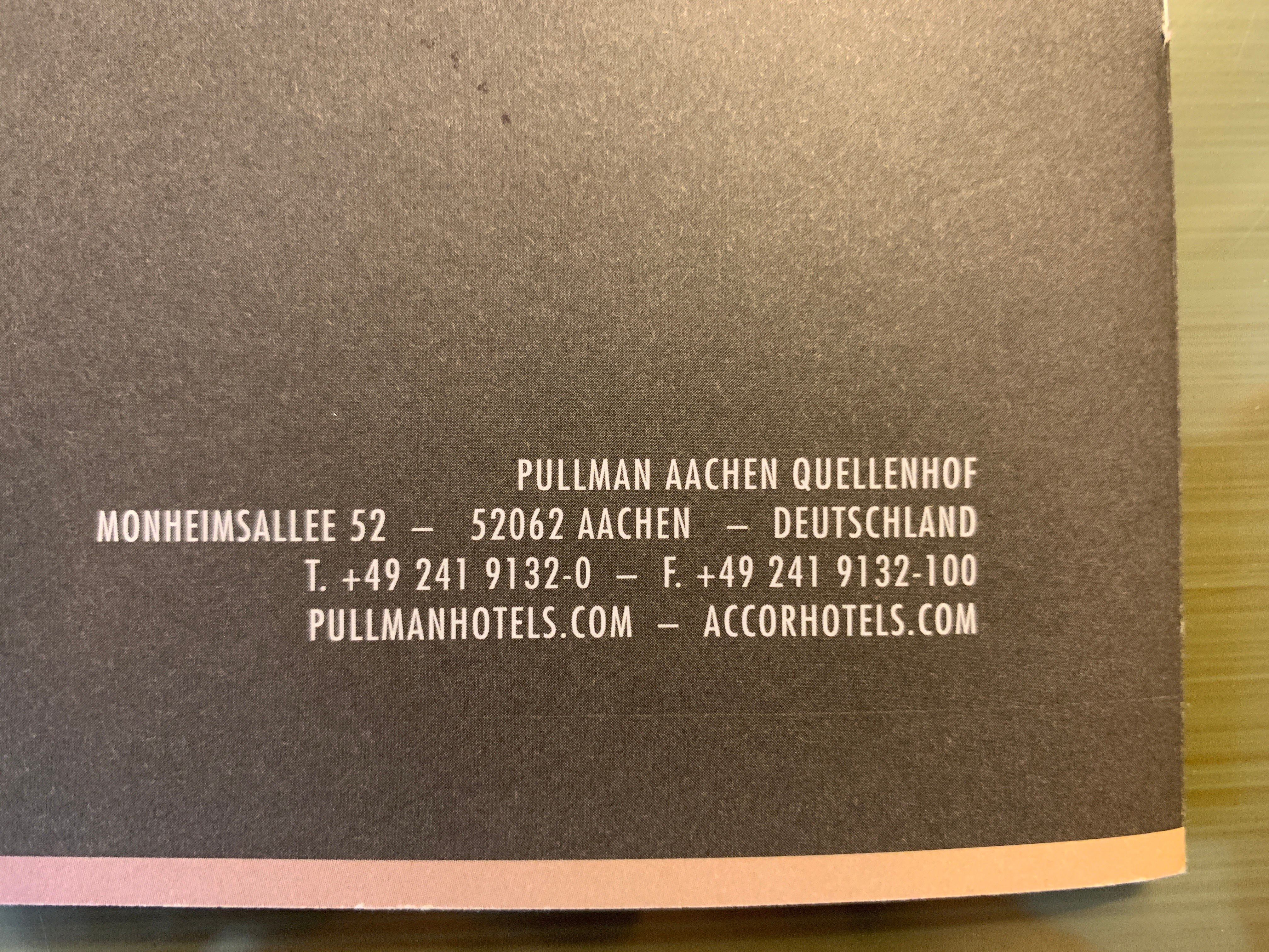 Pullman Quellenhof Aachen