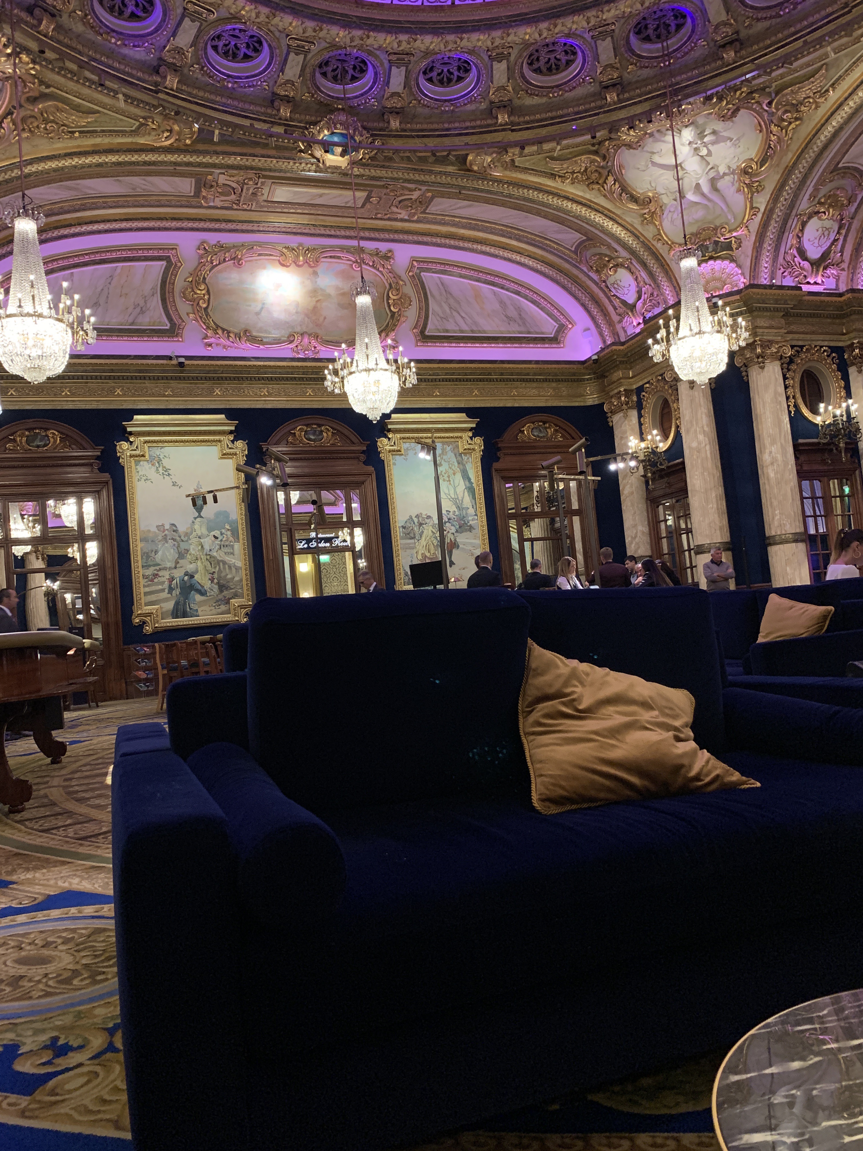 Main Room of the Monte Carlo Casino, Monaco