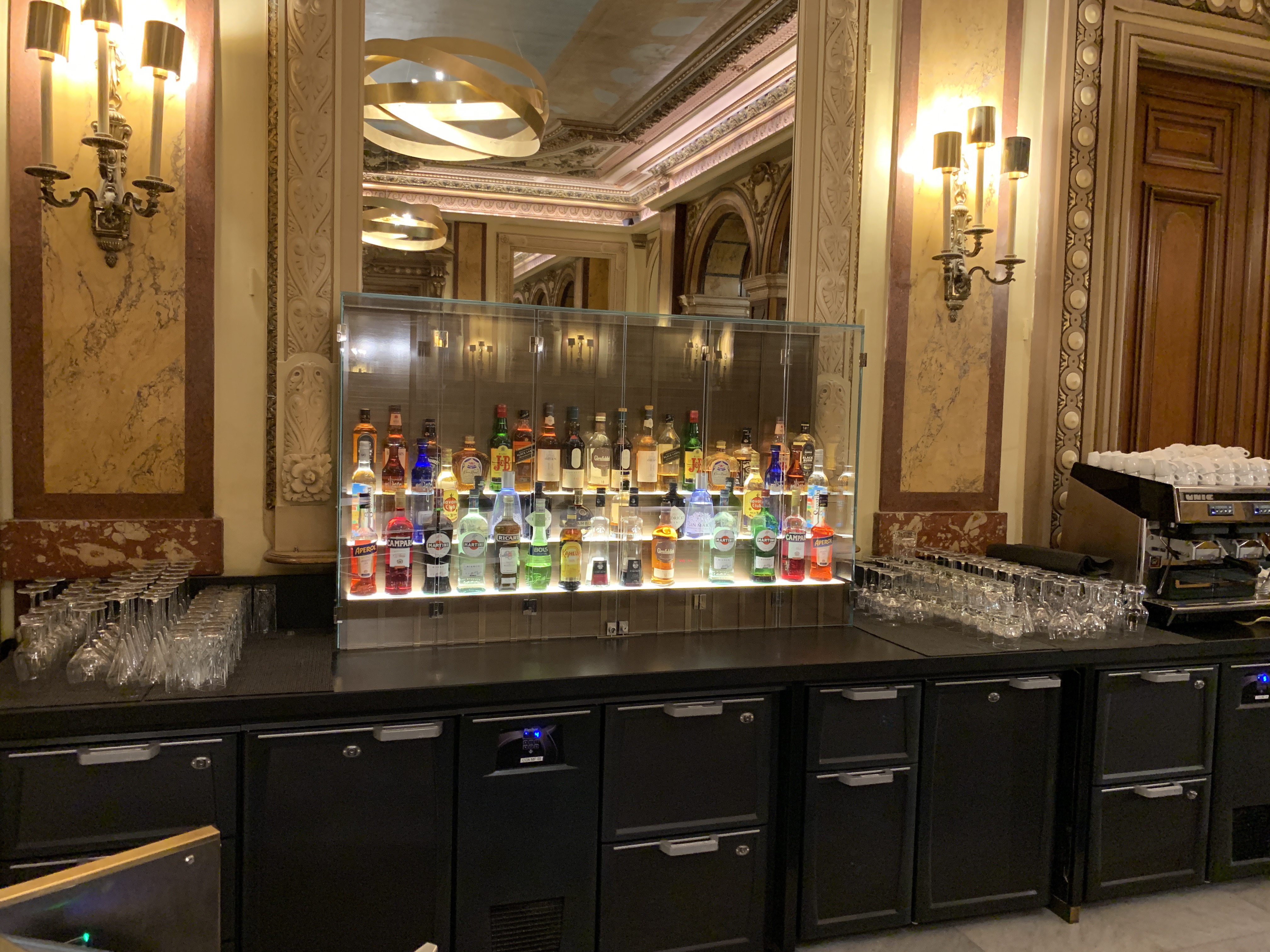 Bar in the Lobby of the Monte Carlo Casino in Monaco