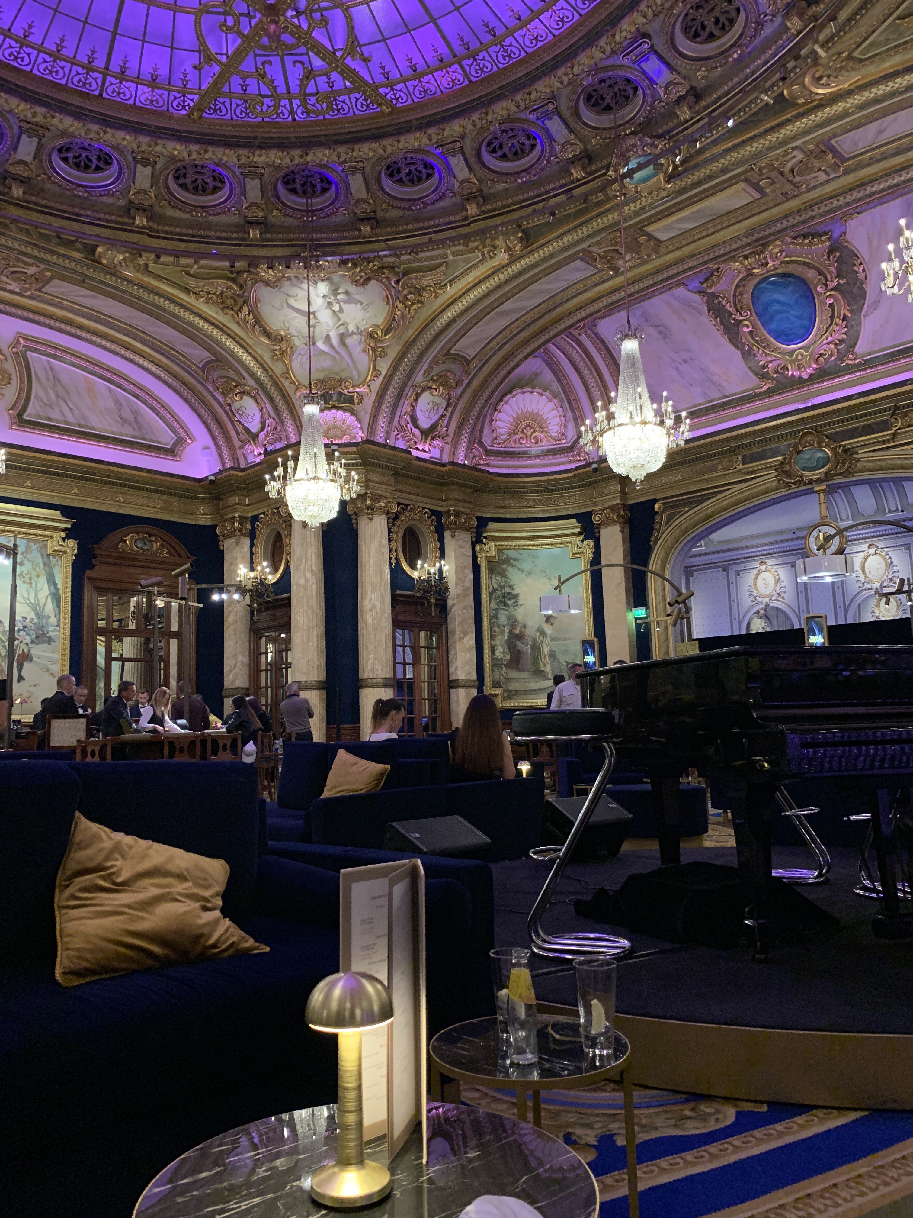Piano in the Monte Carlo Casino