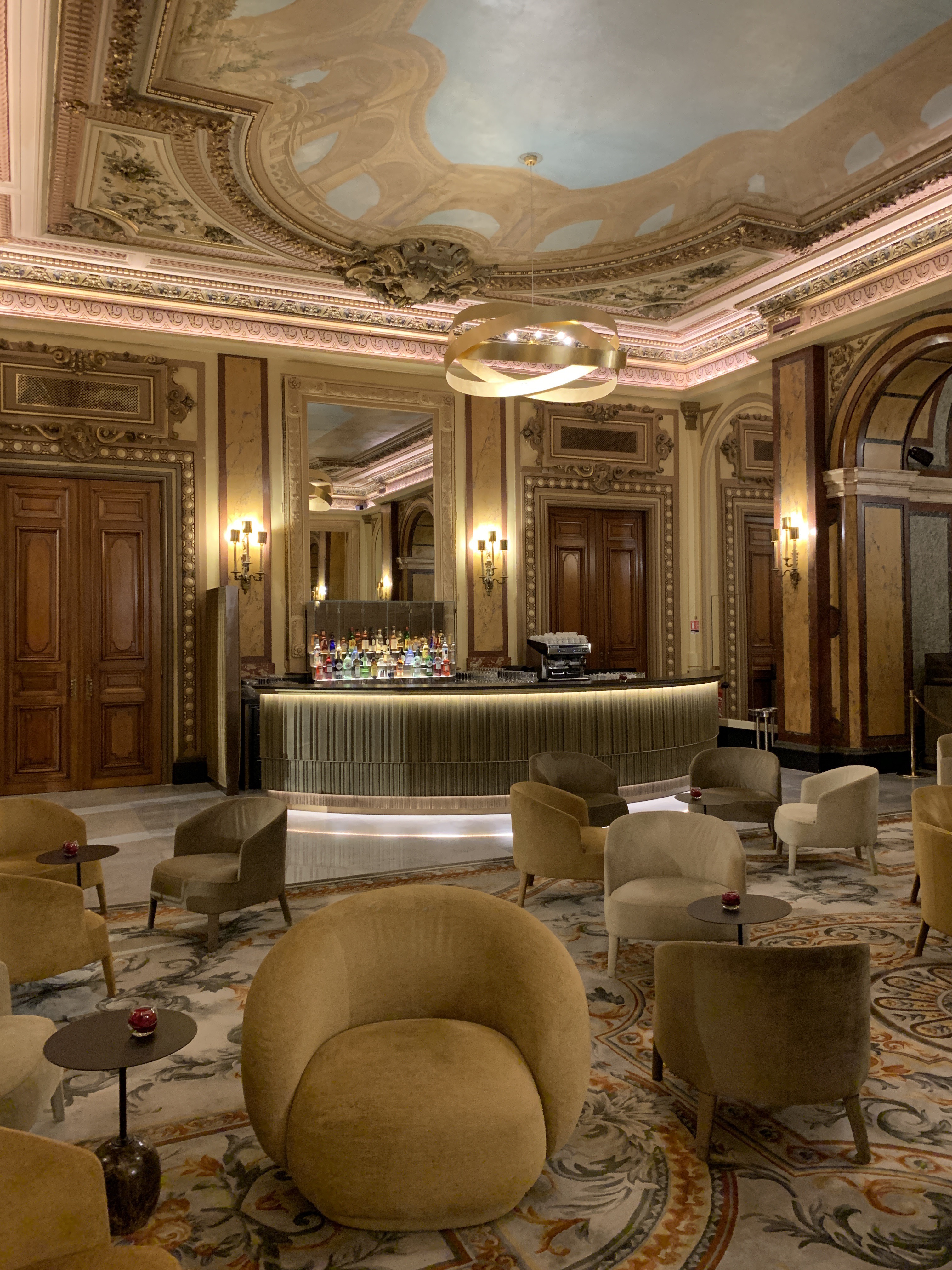 Bar in the Side Lobby of the Monte Carlo Casino in Monaco
