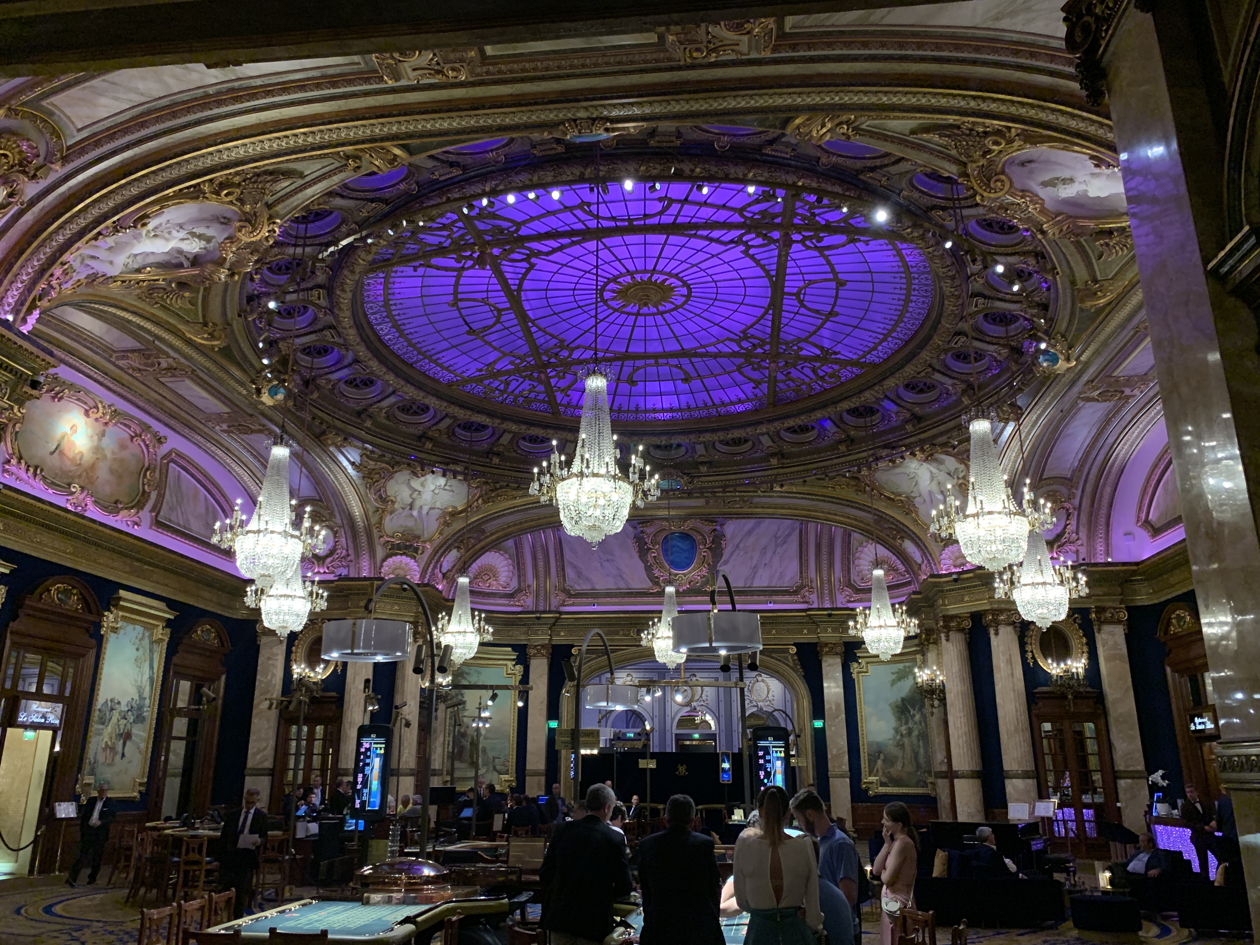 Main Room of the Monte Carlo Casino, Monaco